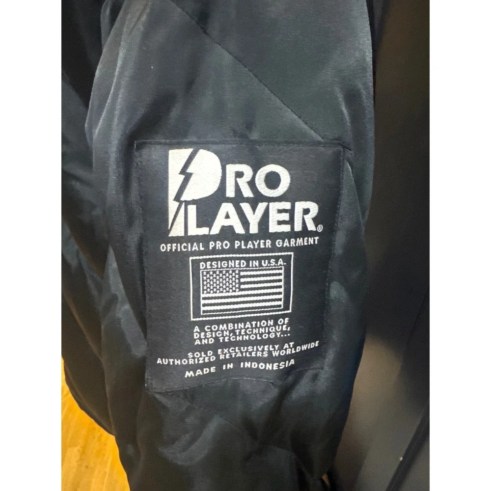 Pro Player Pittsburgh Steelers NFL Puffer Jacket Coat Size GD/L Black Yellow - Picture 5 of 8